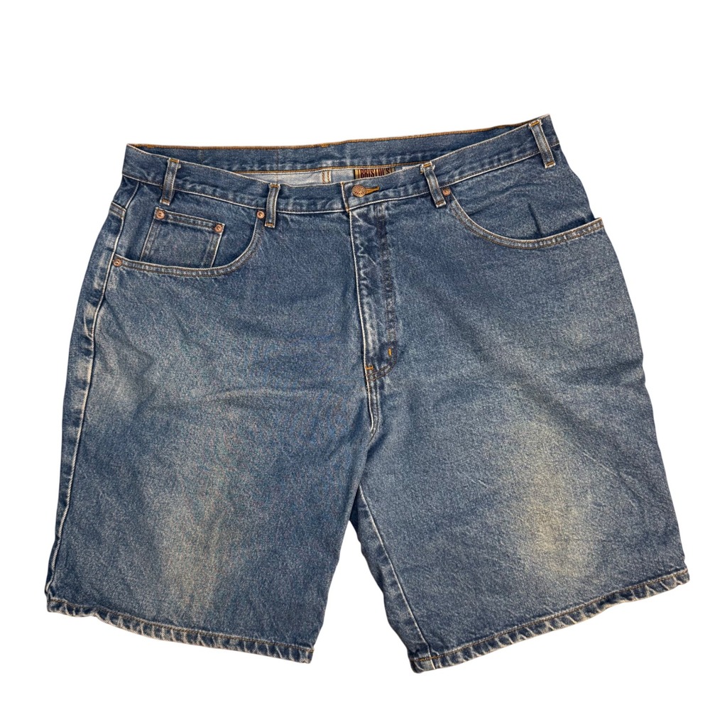 Mens Denim Jean Shorts Jorts Blue Size 42 streetstyle vintage 90s Y2K Work short